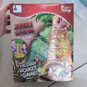 Jungle Expedition Falling Monkey Game - Multicolor